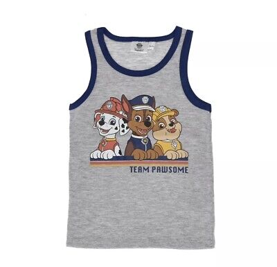 Unterhemd Jungen Paw Patrol Tanktop Unterwäsche 2er Pack 98/104 110/116
