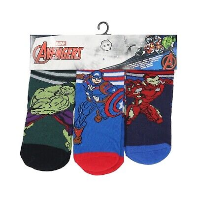 Unterwäsche Set Jungen Marvel Avengers Boxershorts Unterhemd Socken 122/128 134/140