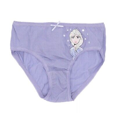 Unterwäsche Mädchen Die Eiskönigin Slips 4er Set Anna & Elsa 110/116 122/128