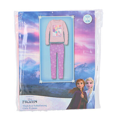 Schlafanzug Mädchen Frozen 2-teilig Anna & Elsa 122/128
