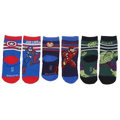 Unterwäsche Set Jungen Marvel Avengers Boxershorts Unterhemd Socken 122/128 134/140