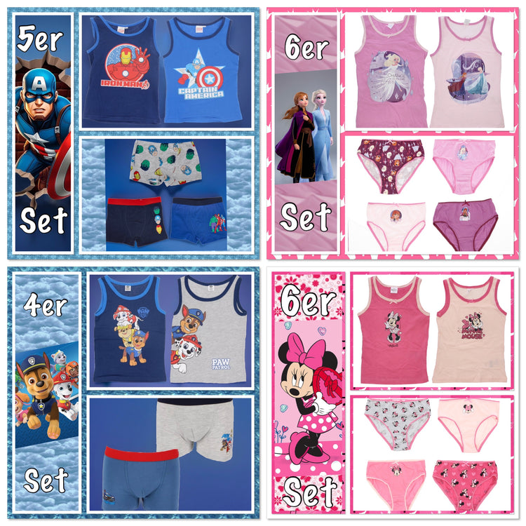 Unterwäsche Set‘s