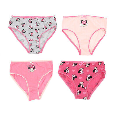 Unterwäsche - Set Mädchen Minnie Mouse Slips Unterhemden 98/104 110/116