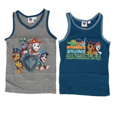 Unterhemden PAW Patrol Jungen 98 / 104 Tanktop Unterwäsche Unterhemd